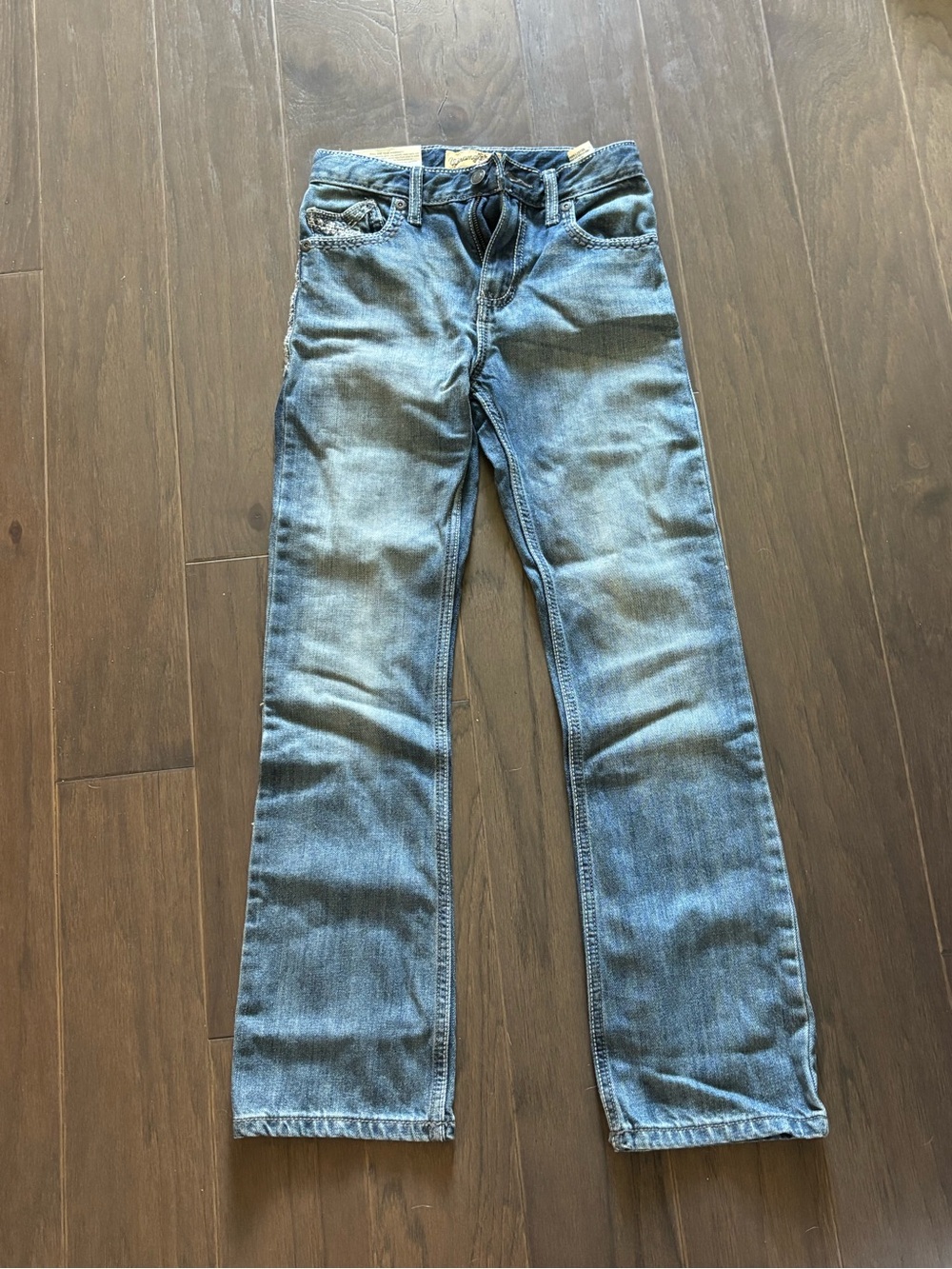 Wrangler Men's Light Blue Bootcut Jeans